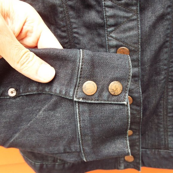 Coldwater Creek Dark Wash Denim Jean Jacket (EUC) - Picture 12 of 16
